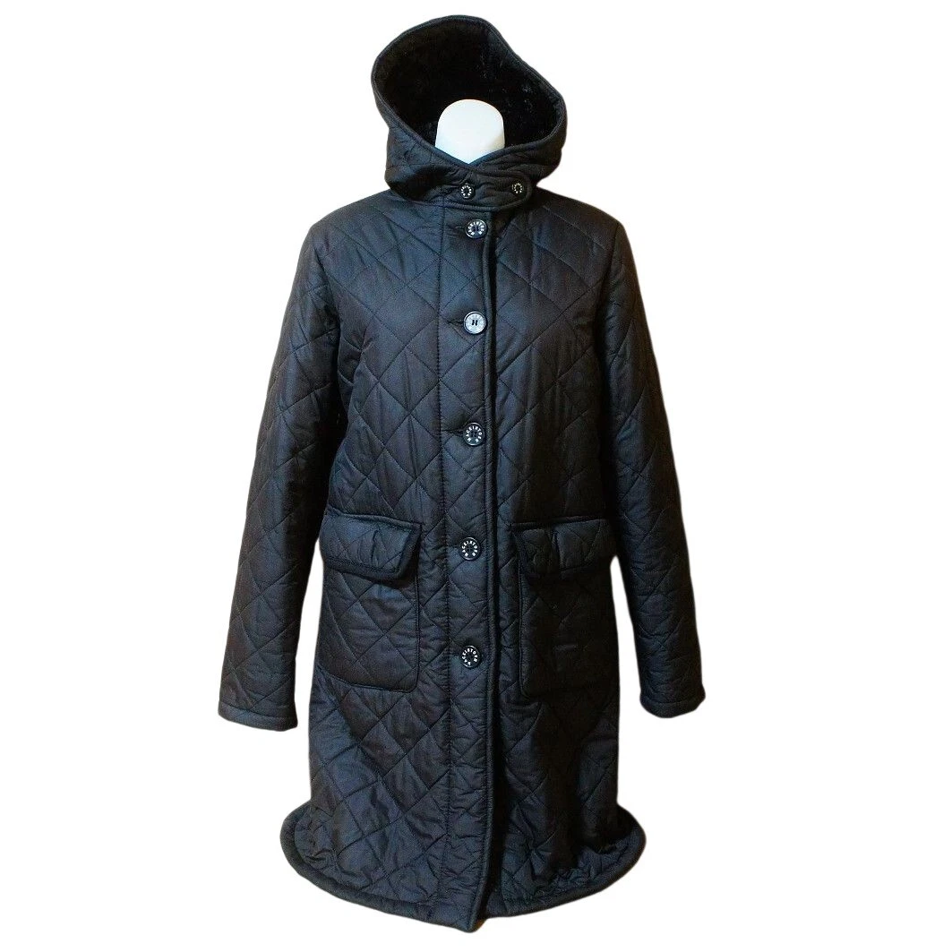 mackintosh scotland Boa long quilted padded coat hoodie jacket