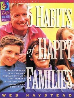 5 Habits of Happy Families Wes Haystead paperback Used - Very Good