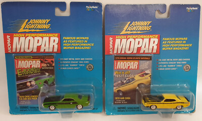 HIGH PERFORMANCE MOPAR: 1970 AAR CUDA & 1970 CHALLENGER T/A 340 SIX PACK SET