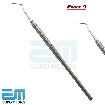 Dental Explorer Periodontal Probe 9 Hygienist Tool Examination - Foto 4