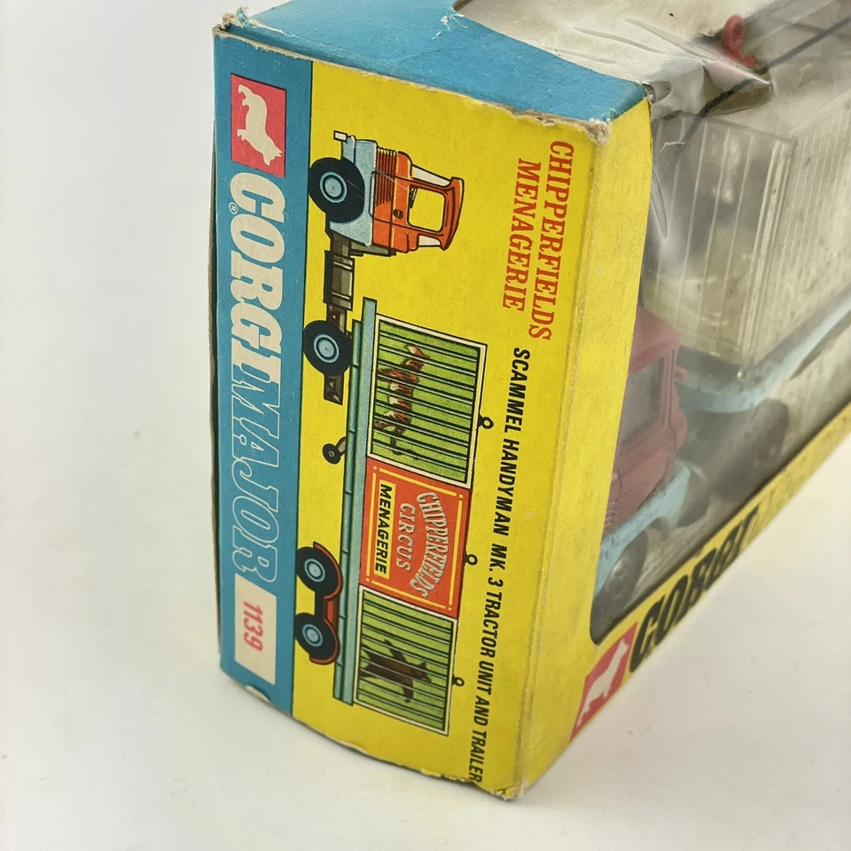 Vintage Boxed Corgi Toys No. 1139 Chipperfields Menagerie Scammel Handyman MK3 - Image 3 of 4