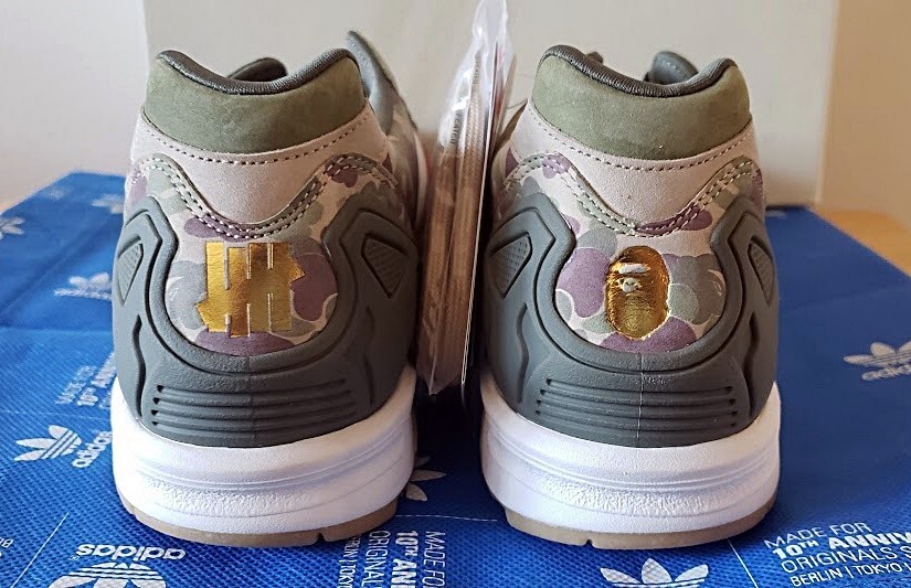 Size 9.5 - adidas A Bathing Ape x Undefeated x ZX 5000 Camo