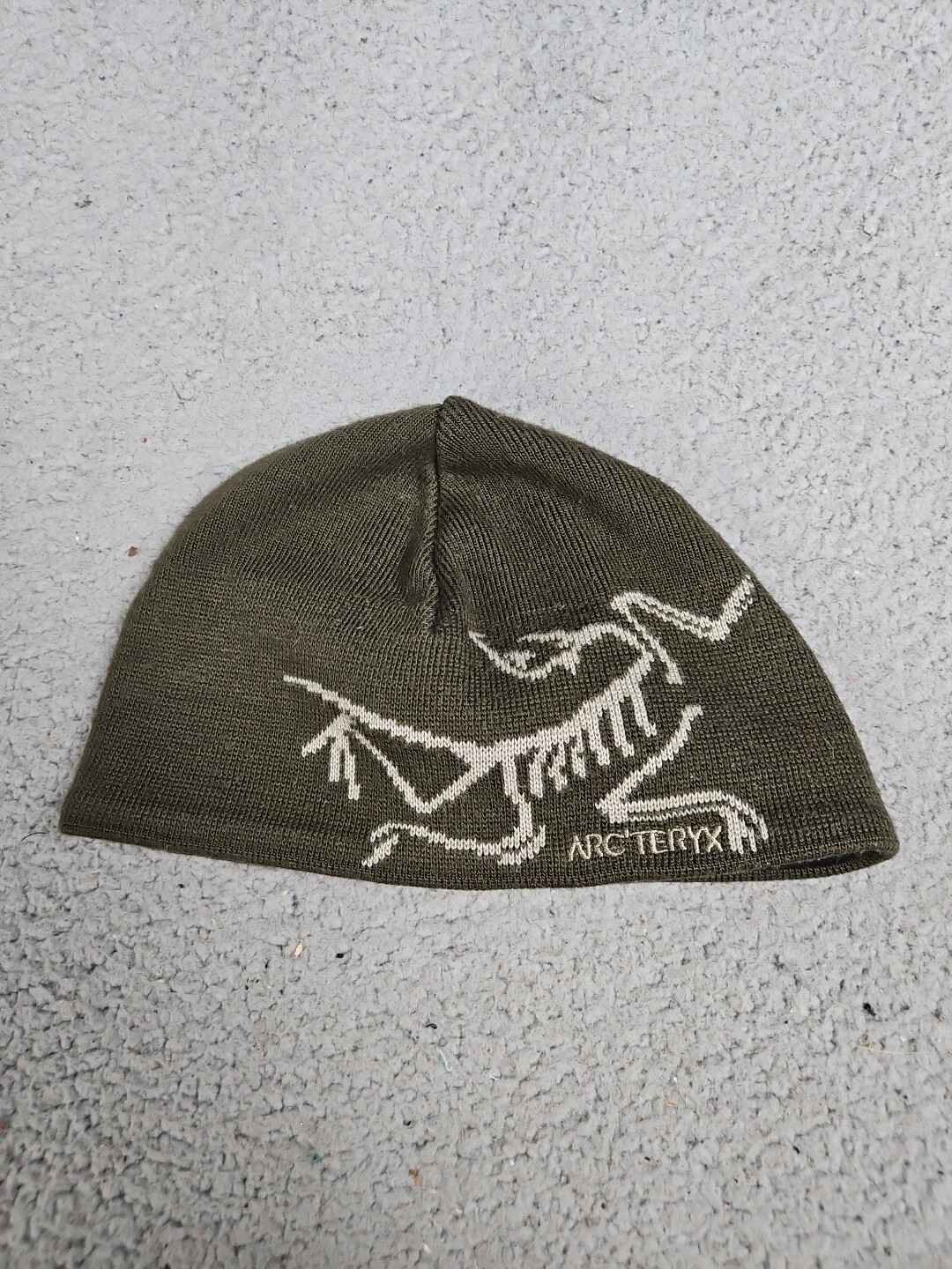 Gorro Arc’teryx Cabeza de Pájaro Mezcla de Lana Sombrero Vintage Verde