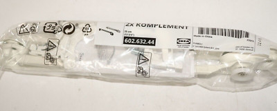 Ikea Komplement Pull-Out Rail for Baskets White 13-3/4'' 602.632.44
