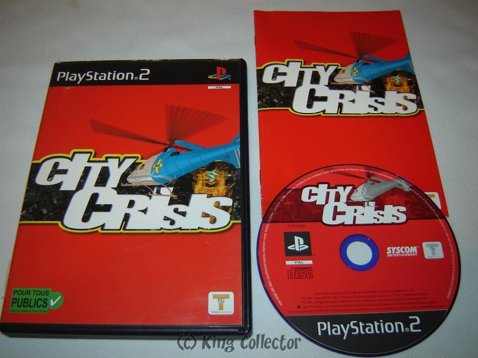 Jeu Playstation 2 - City Crisis - PS2