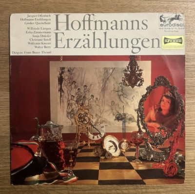 LP - Grosse Oper - Hoffmanns Erzählungen -Classical - Opera - 1973