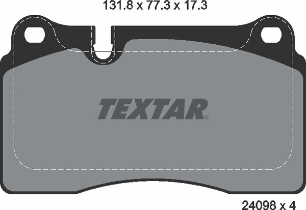 2409801 textar колодки 2409801 textar колодки