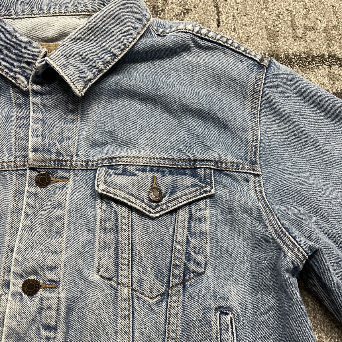 Men's Vintage GAP BLUE JEANS 151070-00-1 Denim Jean Jacket Men's Vintage GAP BLUE JEANS 151070-00-1 Denim Jean Jacket
