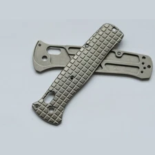 One Pair Grenade Pattern TC21 Handle Scales for BENCHMADE 537