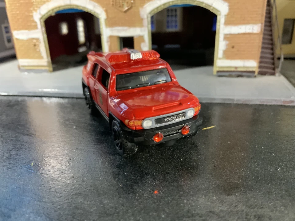 Japanese Matchbox Kitbashed Toyota Fire Chief Vehicle - Image 2 of 4