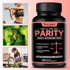 Tecepеc DIM Diindolylmethane - Hormonal Balance and Estrogen Blocker, Unisex