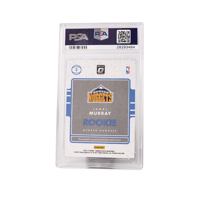 2016 Panini Donruss Optic Jamal Murray Rookie signature #6 PSA 10