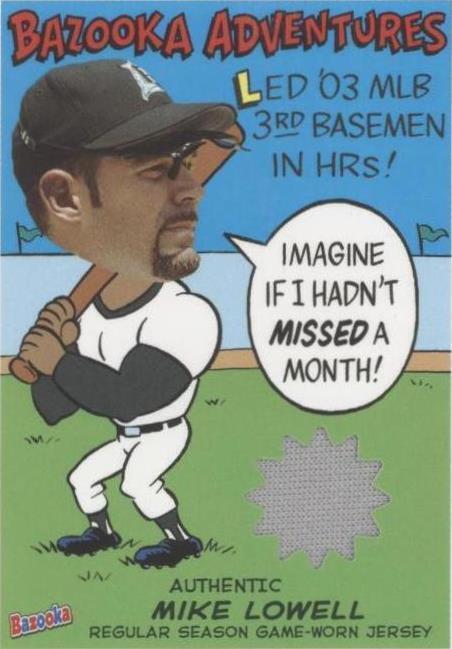 2004 Topps Bazooka - Mike Lowell #BA-ML - 1 of 1