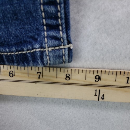 Miss Me Fleur De Lis Bootcut Denim Jeans Women's Size 27 Embellished Low Rise - Picture 7 of 12