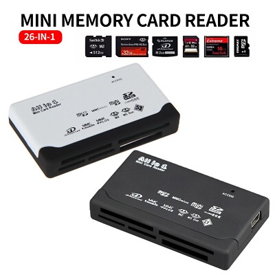 26-IN-1 Kartenlesegerät Kartenleser Speicherkarten für CF XD SD MS TF MMC SDHC