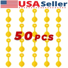 50 Yellow Fuel Gas Can Jug Vent Cap Blitz Wedco Scepter Essence Midwest Eagle