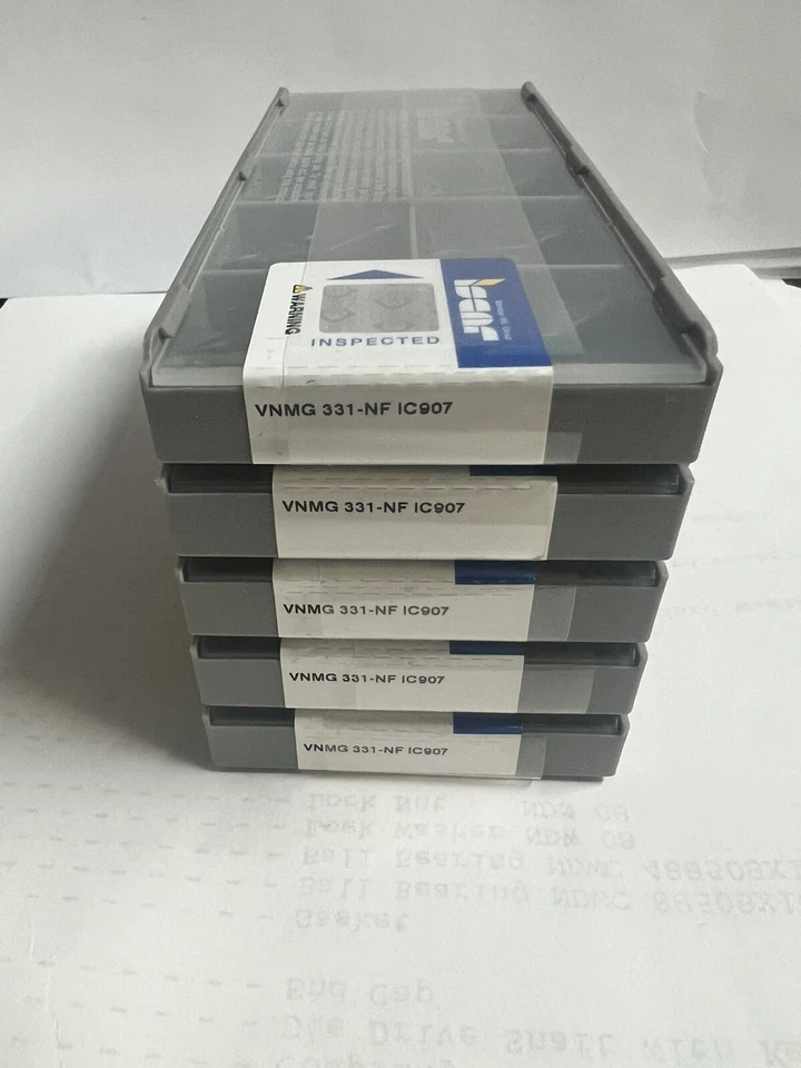 Nuevo Iscar VNMG331-NF IC907 *** 10 INSERTOS *** PAQUETES DE FÁBRICA ***¡Nuevo!! Foto 2 de 3