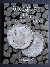 He Harris Roosevelt Dimes Dime Coin Folder Number 3 2000-2025 Album Book 2941