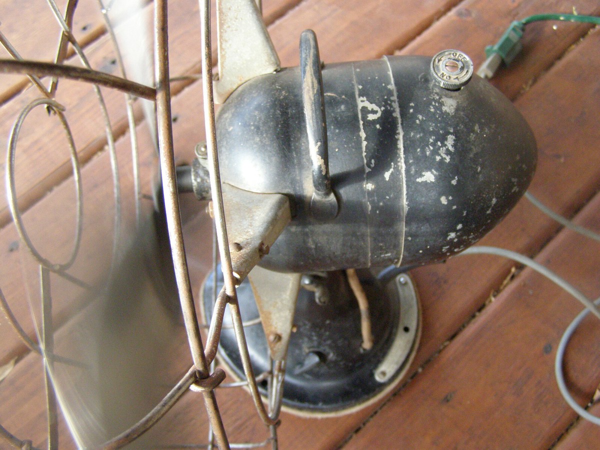 Antique Electric Hunter Zephair 265 C-16 Fan Still Runs | eBay