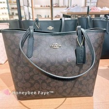 NWT Coach Medium City Tote Bag In Signature Canvas CDX82