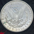 1900-P Morgan Silver Dollar; Tone Line Starting at Liberty’s Eye