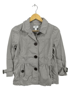 ANN TAYLOR LOFT Übergangsjacke Damen Jacke Gr. DE 36 hellgrau Casual-Look