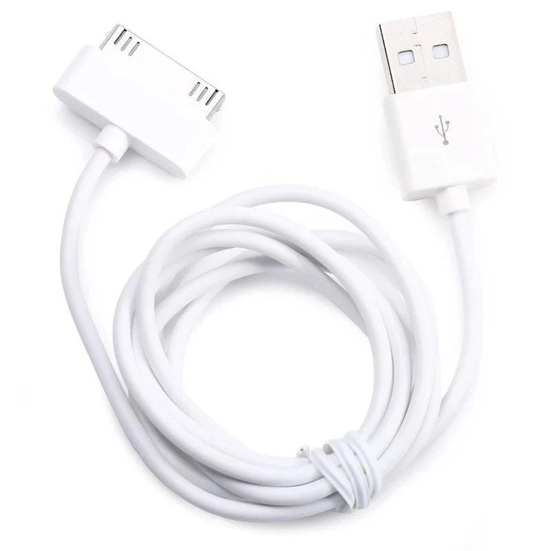 30 Pin to USB Charger Cable 3 FT iPhone 4 4S iPad 2 3 iPod Sync Cord Adapter - Image 4 of 4