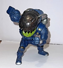 1995 MATTEL STREET SHARKS  Evil Power Bite Dr PiranoId