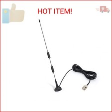 Bingfu VHF UHF Ham Amateur Radio Police Scanner Antenna Magnetic Base BNC Male A