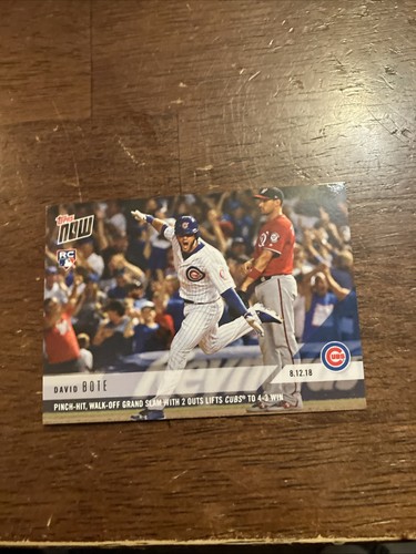 2018 Topps Now 591 David Bote