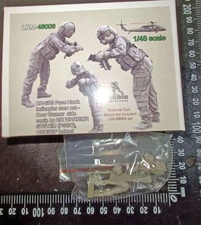 Live Resin 1/48 HH-60G Pave Hawk Helicopter Crew set - Door Gunner Right Side