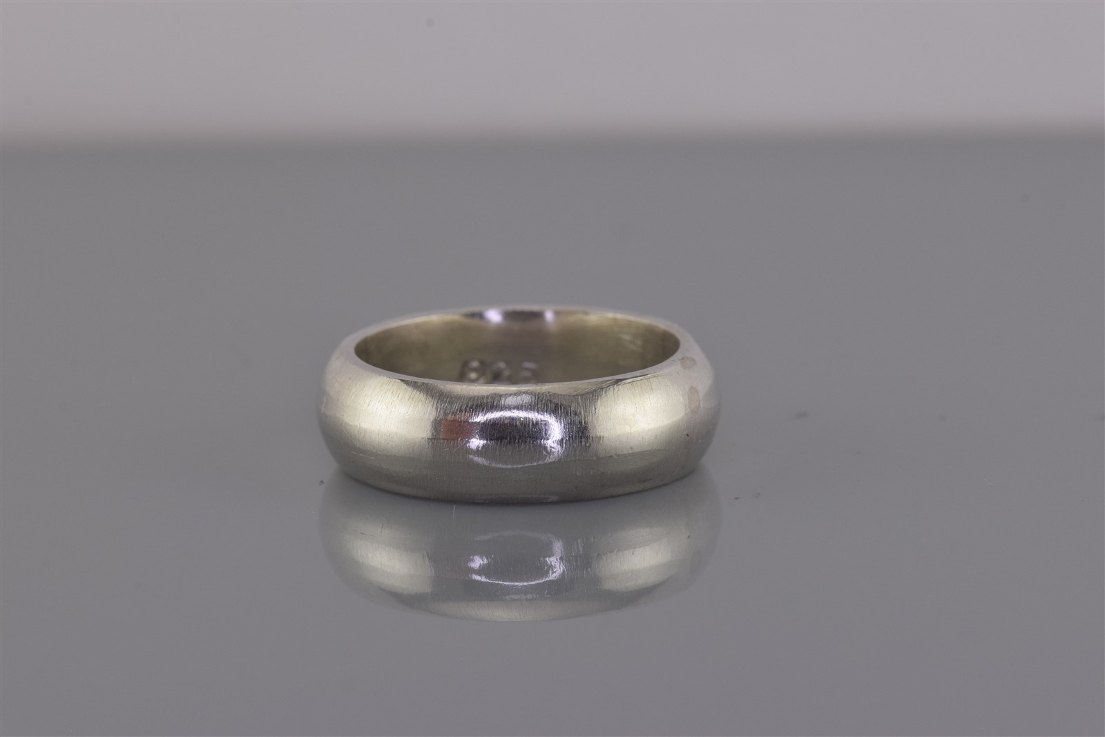 Sterling Silver 7mm Round Solid Classic Band Ring… - image 3