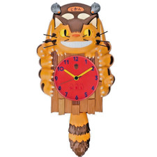 GBL Studio Ghibli My Neighbor Totoro Catbus Pendulum Wall Clock New From Japan