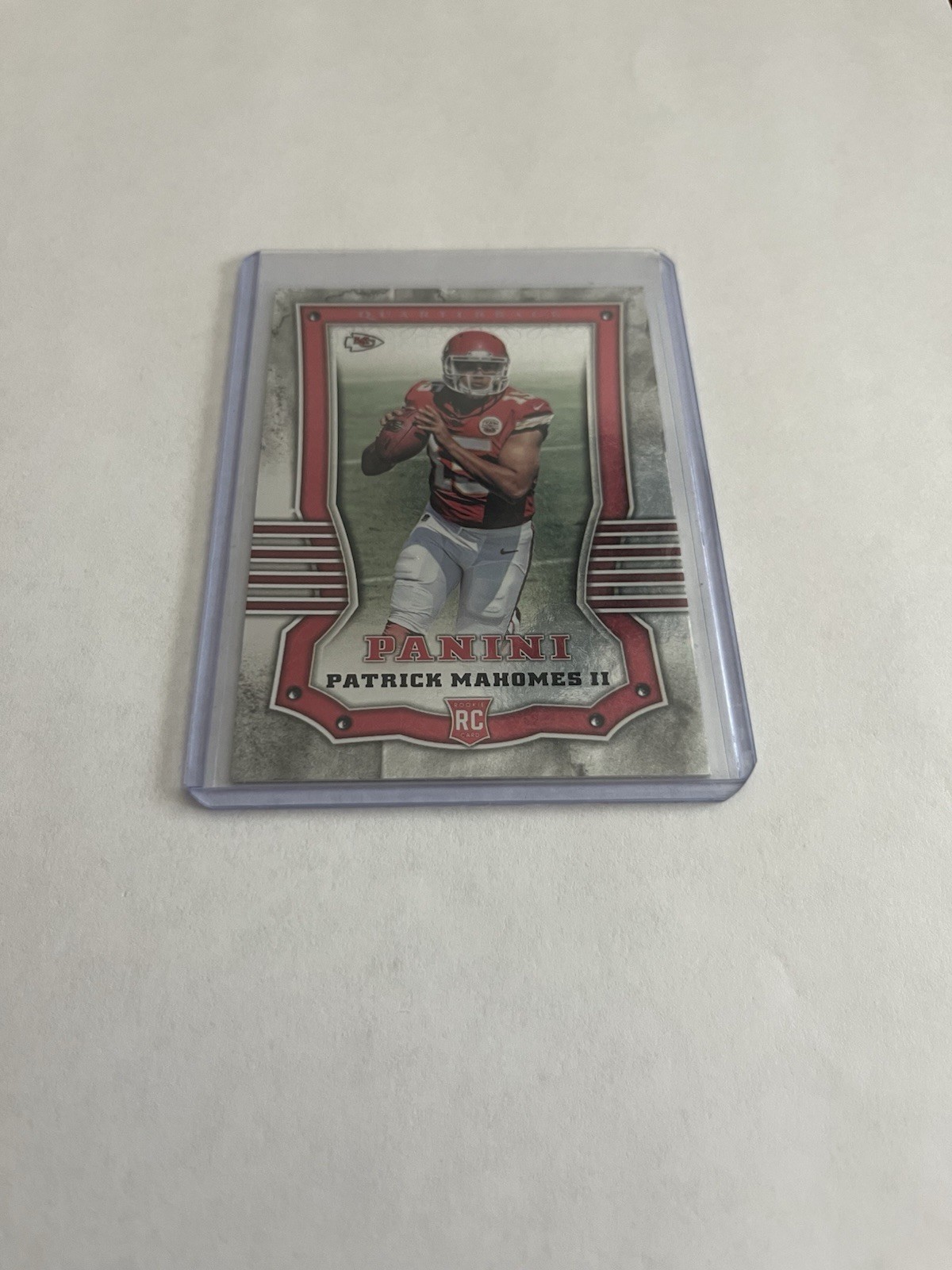 Panini 2017 Patrick Mahomes II Rookie Card #104 NFL Kansas City Chiefs Football