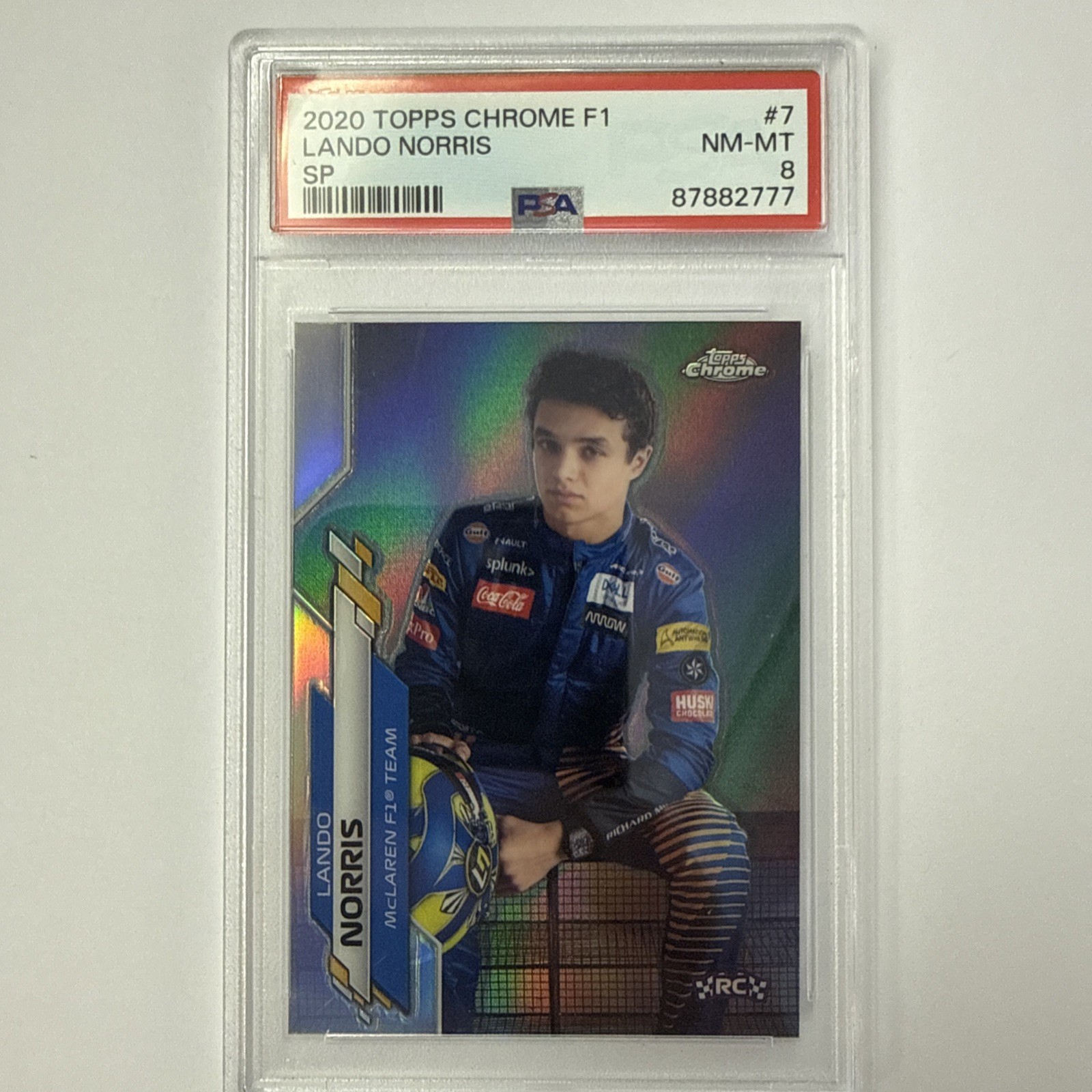 2020 Topps Chrome Formula 1 - F1  Image Variation Refractor Lando Norris #7