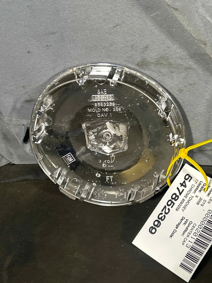 Fits 2006-2011 Cadillac DTS 17in Wheel/Rim Center Cap OEM:9593259 Foto 4 de 4