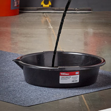 Hyper Tough Automotive 7-quart Capacity - Oil Drain Pan Spout For Easy Recycling