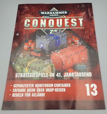 Warhammer 40K Hachette Magazin: Conquest Ausgabe 13  -- NUR HEFT --