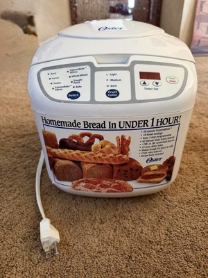 Oster 5838 ExpressBake Breadmaker 2LB Machine 18-Settings w/ Delay Timer Tested