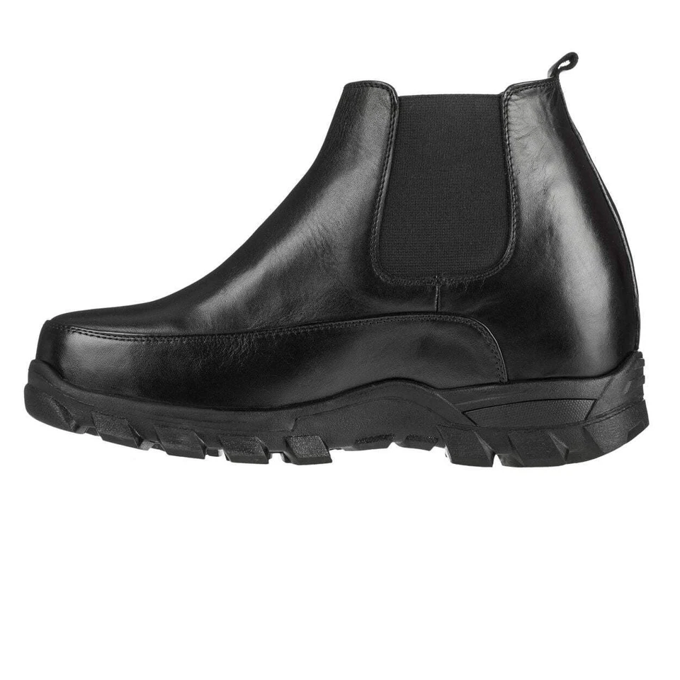 CALDEN K332011 - 4,9 pulgadas elevador aumento de altura negro botines sin cordones Foto 3 de 4