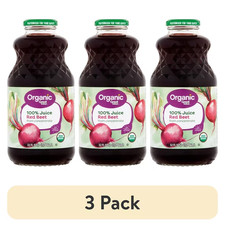 (3 pack) Great Value Organic 100% Beet Juice,...