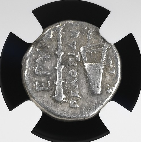 IONIA Erythrae c350 BC Hercules & Club NGC Choice Ancient Silver Greek Coin D833
