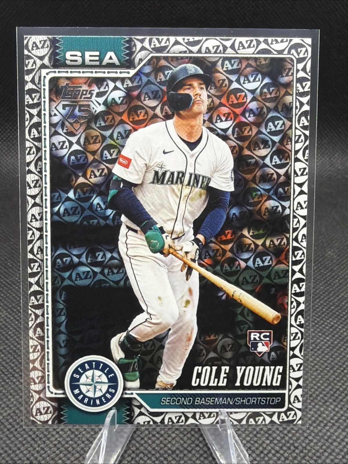 2026 Topps Series 1 Cole Young Spring Training #129 RC  Mariners