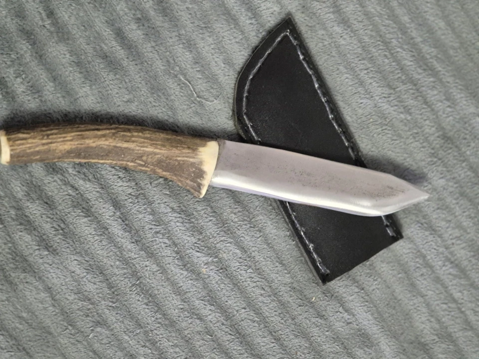 Handgefertigt-Hirschhorngriff Jagdmesser Mit Sehr Gute Stahl Qualität - Bild 2 von 4