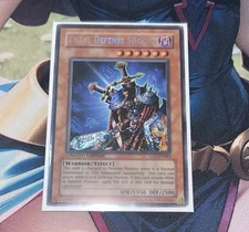 Yugioh Total Defense Shogun CT1-EN001 Secret Rare DMG