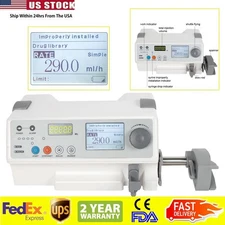 Syringe Pump with LCD Screen Medical Alarm KVO Purge- Human or Veterinary SALE