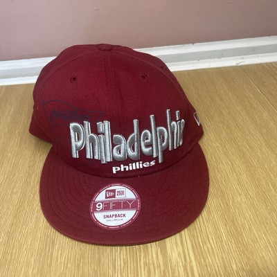 Philadelphia Phillies Fanatics Cooperstown New Era 9Fifty Snapback Merch MLB Cap