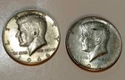 1966 + 1967 Kennedy Half Dollars 40% Silver @ $4.00 Below Melt*
