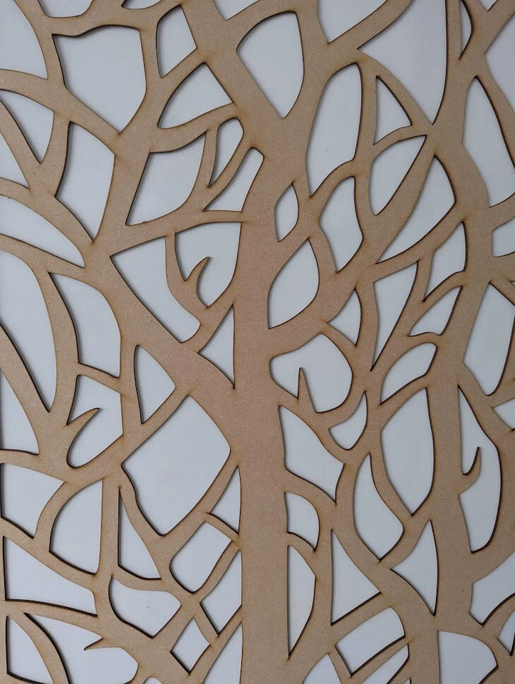 Radiator Cabinet Decorative Screening Perforated 3,4 & 6mm thick MDF laser cutD1 - image 2 of 3