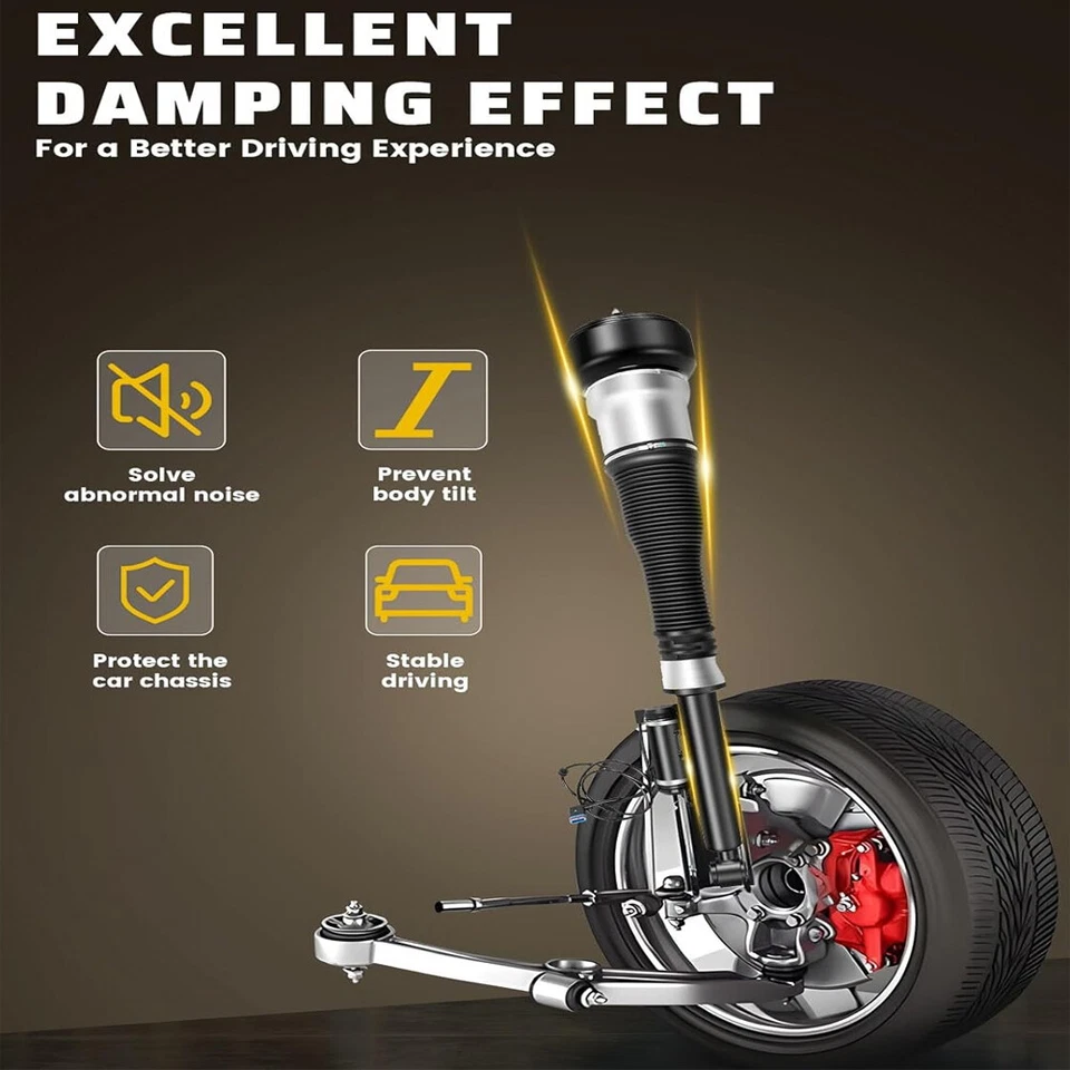2X Rear Air Suspension Strut For Mercedes-Benz S350 S550 CL550 With Airmatic - Изображение 3 из 4